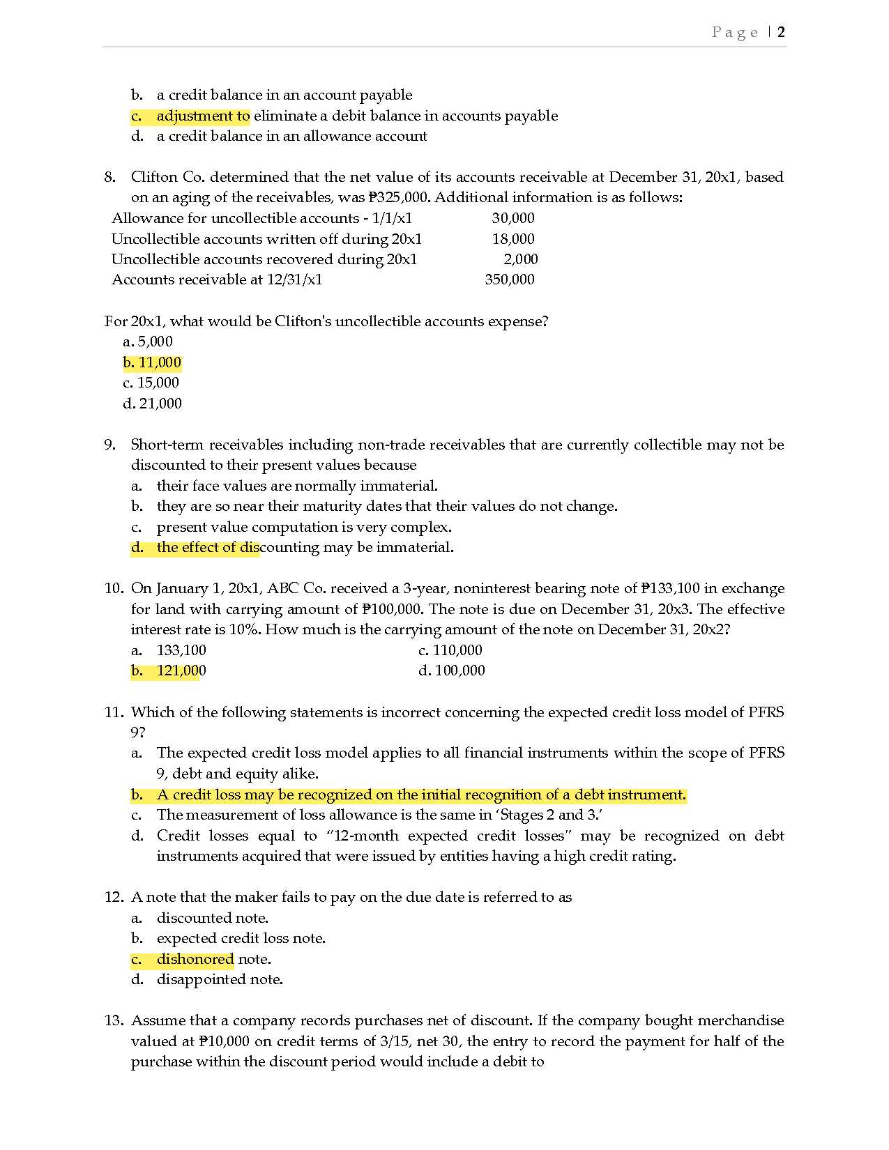 auto tech 1 final exam answers