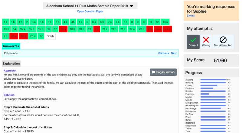 11 plus exam questions and answers