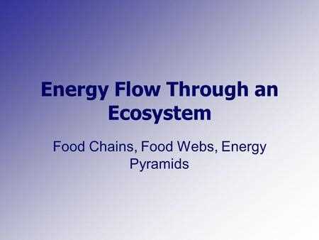 ecology unit exam answers