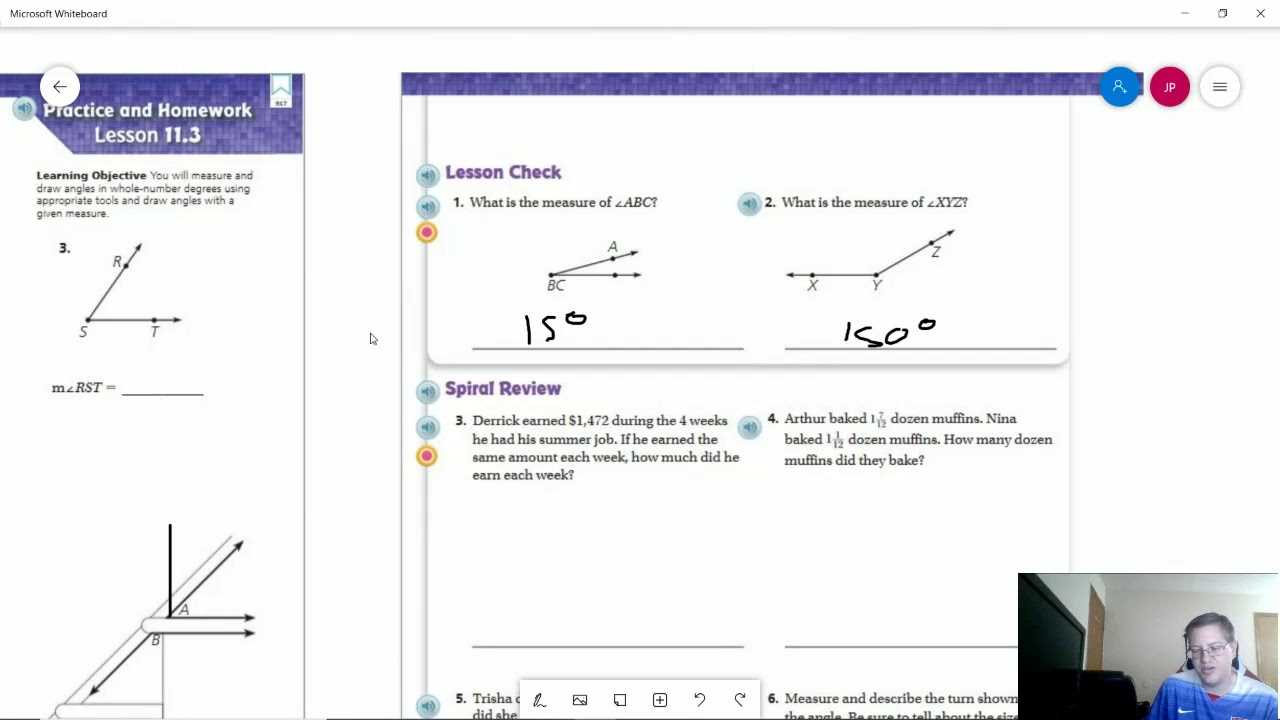 answers to go math 4th grade workbook