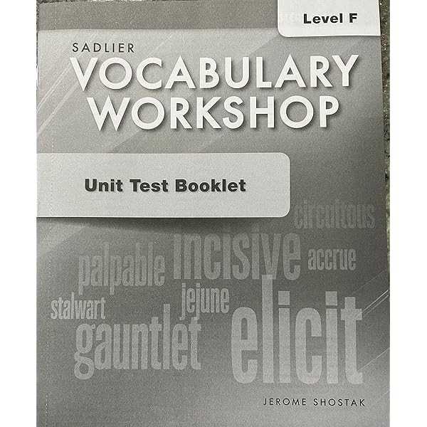 sadlier vocabulary workshop level e unit 2 answers