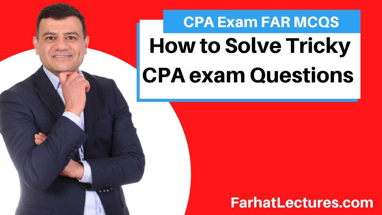 cpa exam questions and answers