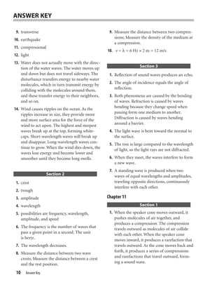 chemistry semester 2 exam answers