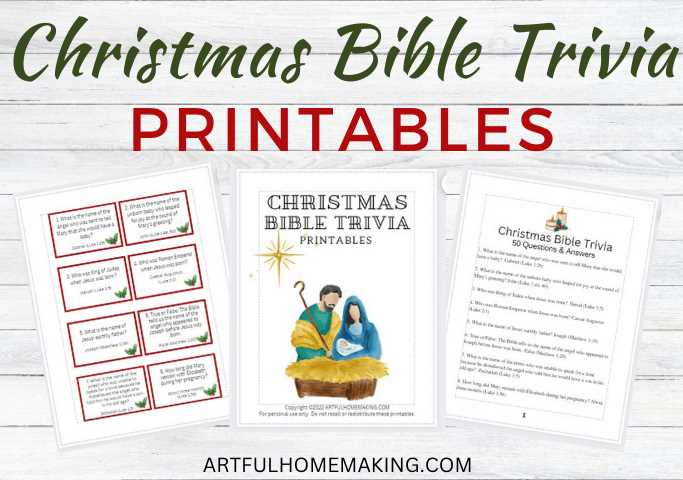 bible christmas trivia questions and answers