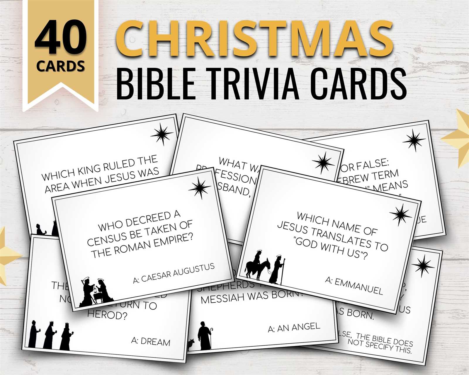 bible christmas trivia questions and answers