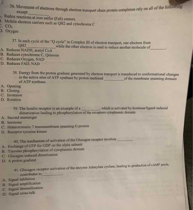 biochemistry exam questions and answers