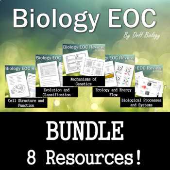 biology 1 eoc practice test answers