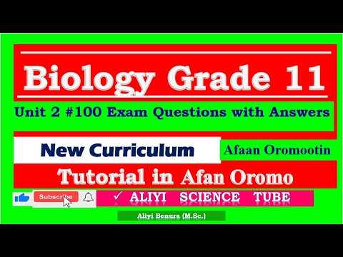 biology 100 exam 2