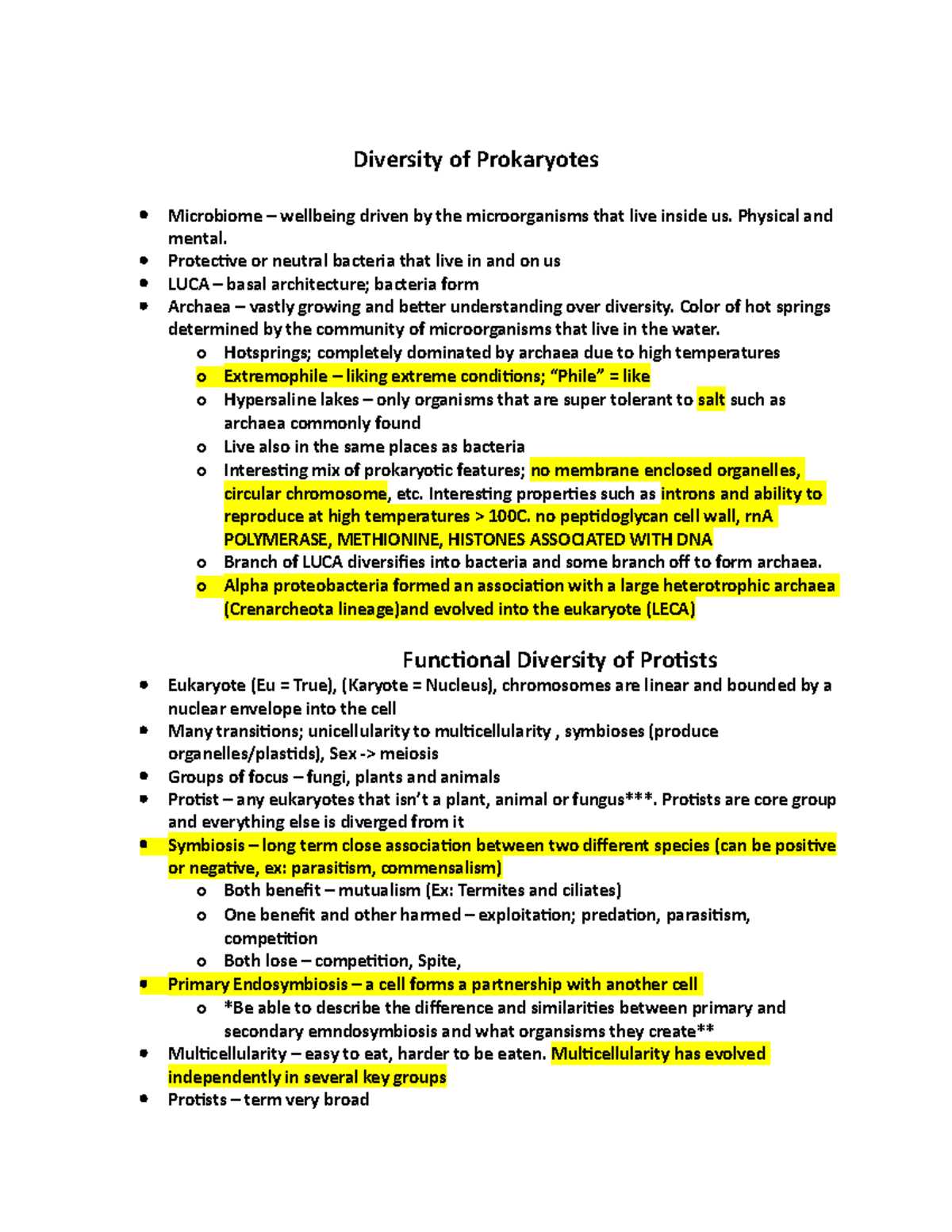 biology a final exam study guide answers