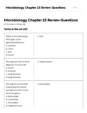 biology chapter 23 assessment answers