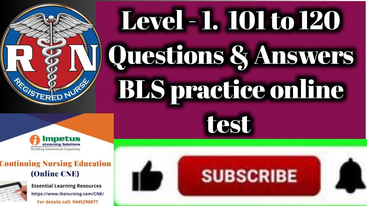 bls online exam answers