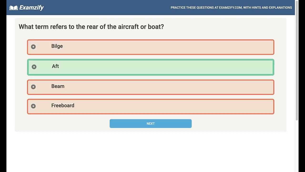 boaterexam final exam answers