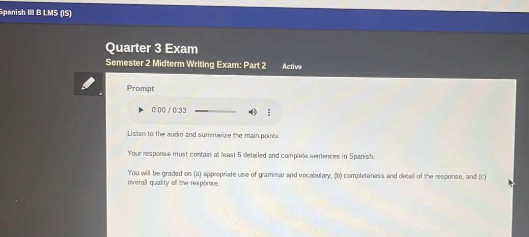 spanish 1 midterm exam answers edgenuity