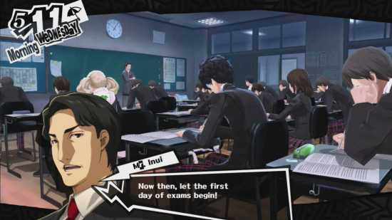 exams answers persona 5 royal