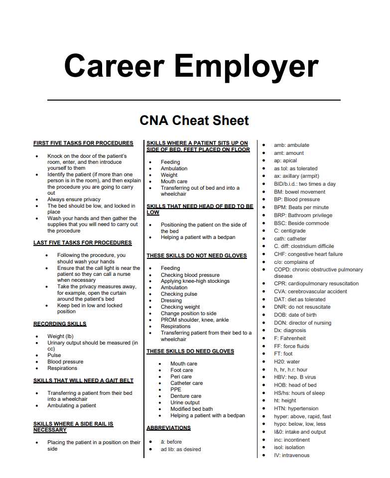 nursing assistant nurse aide practice exam 3 answers