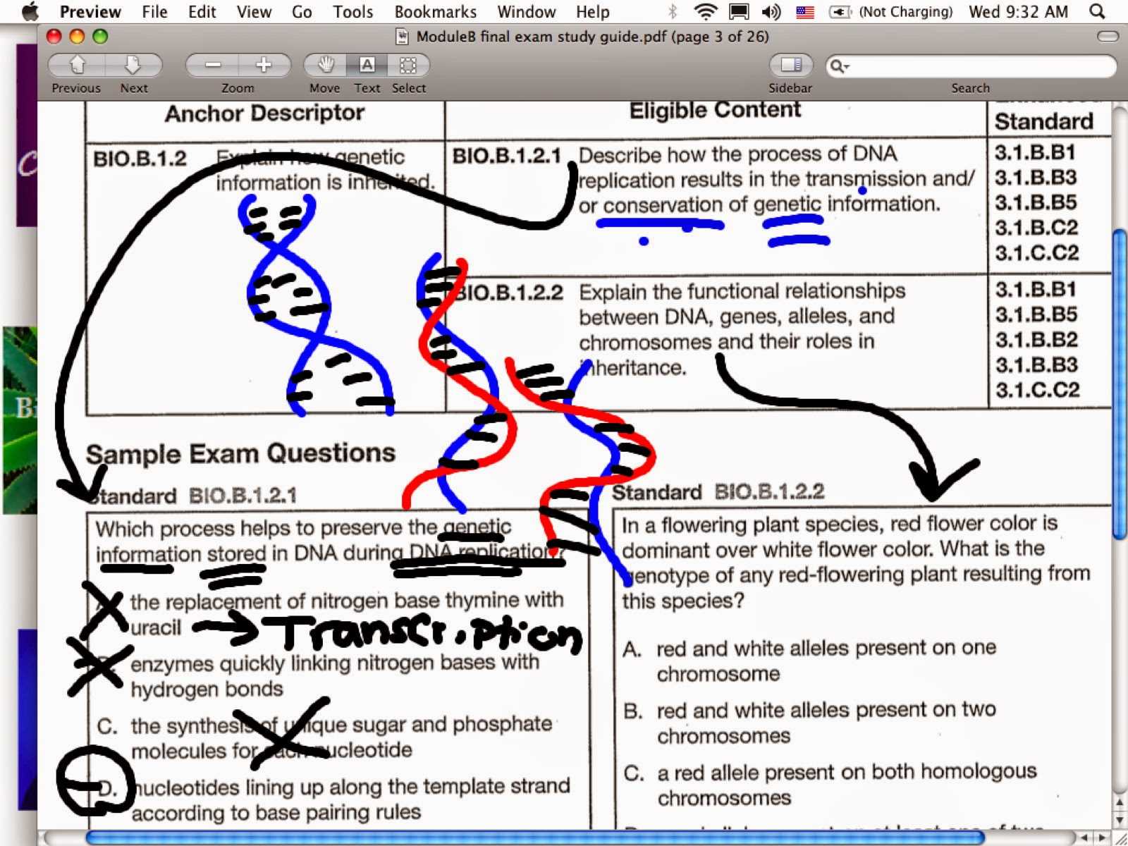 keystone exam biology review packet