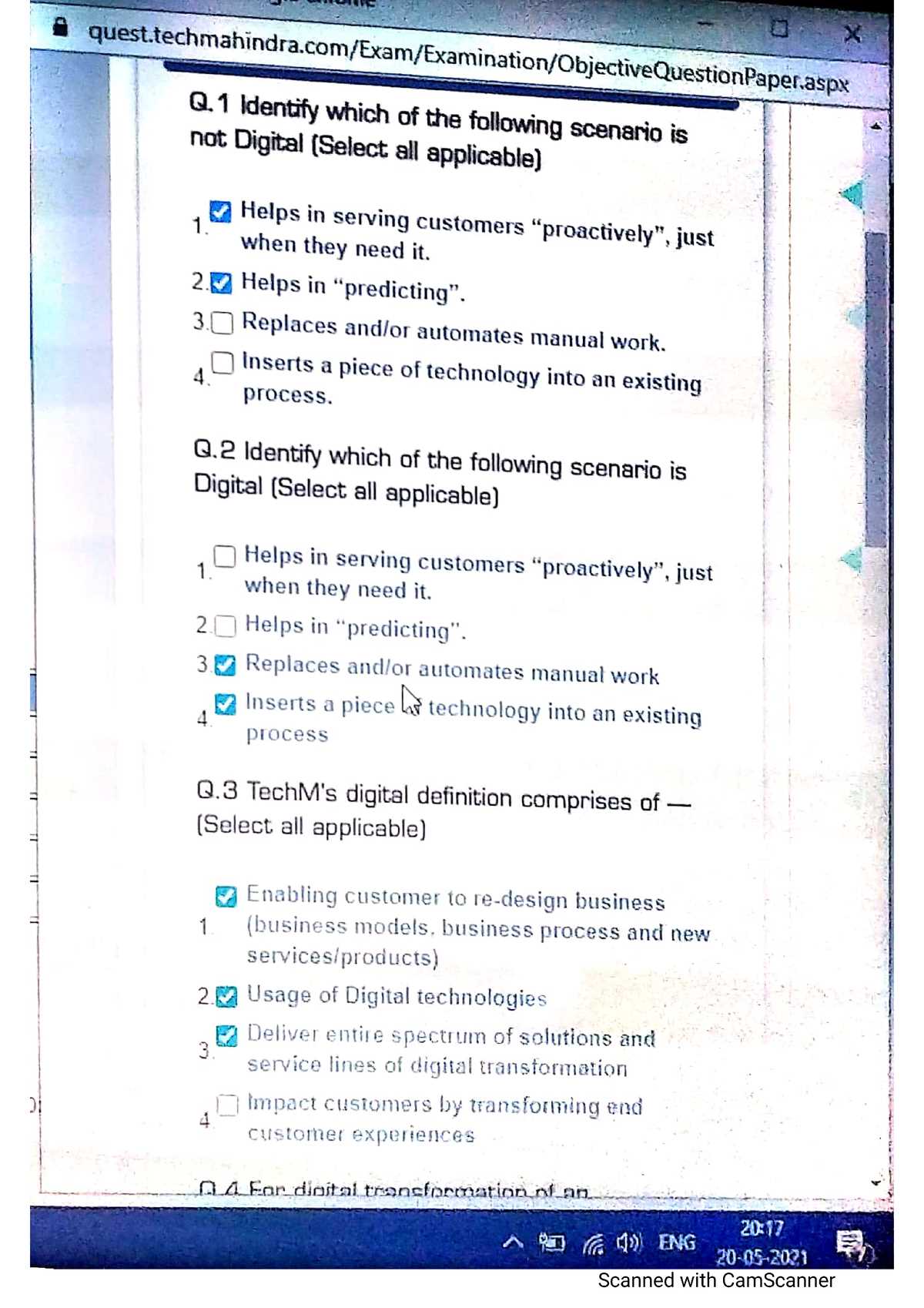 tech mahindra ai 101 exam answers