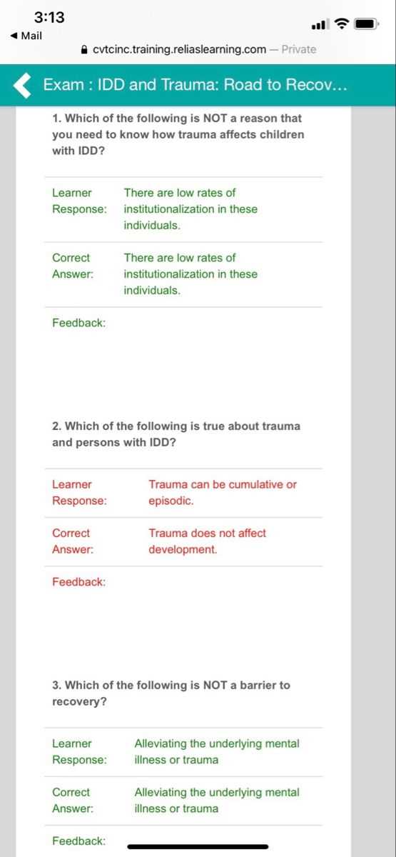 relias training exam answers