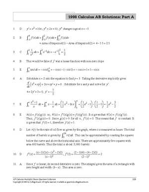 calculus ab section 1 part b answers