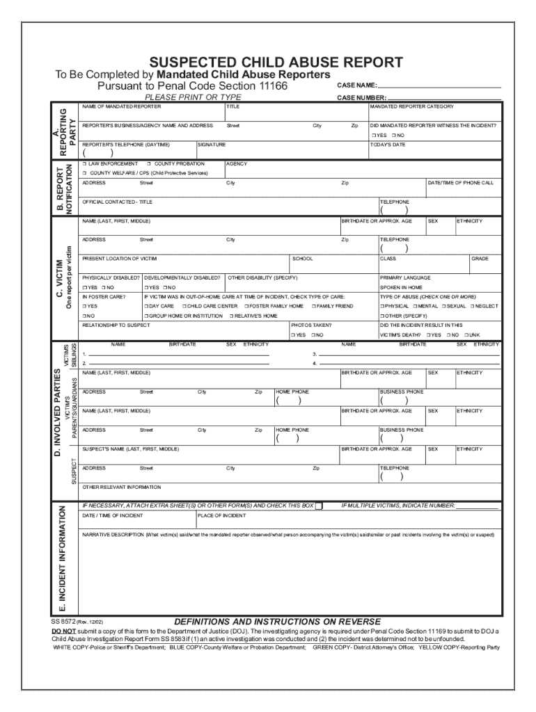 california child abuse mandated reporting test general training answers