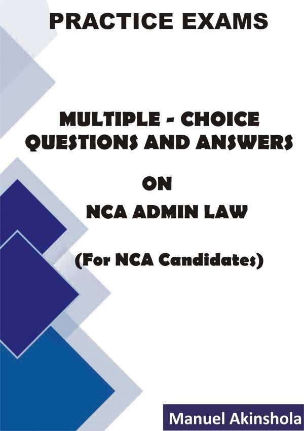 canadian administrative law exam questions and answers