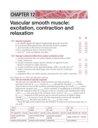 cardiovascular physiology exam questions and answers