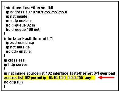 ccna exam answers chapter 9