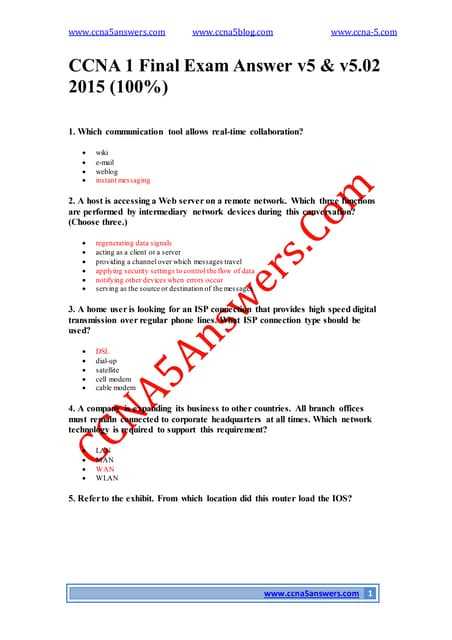 ccna security final exam answers 2015