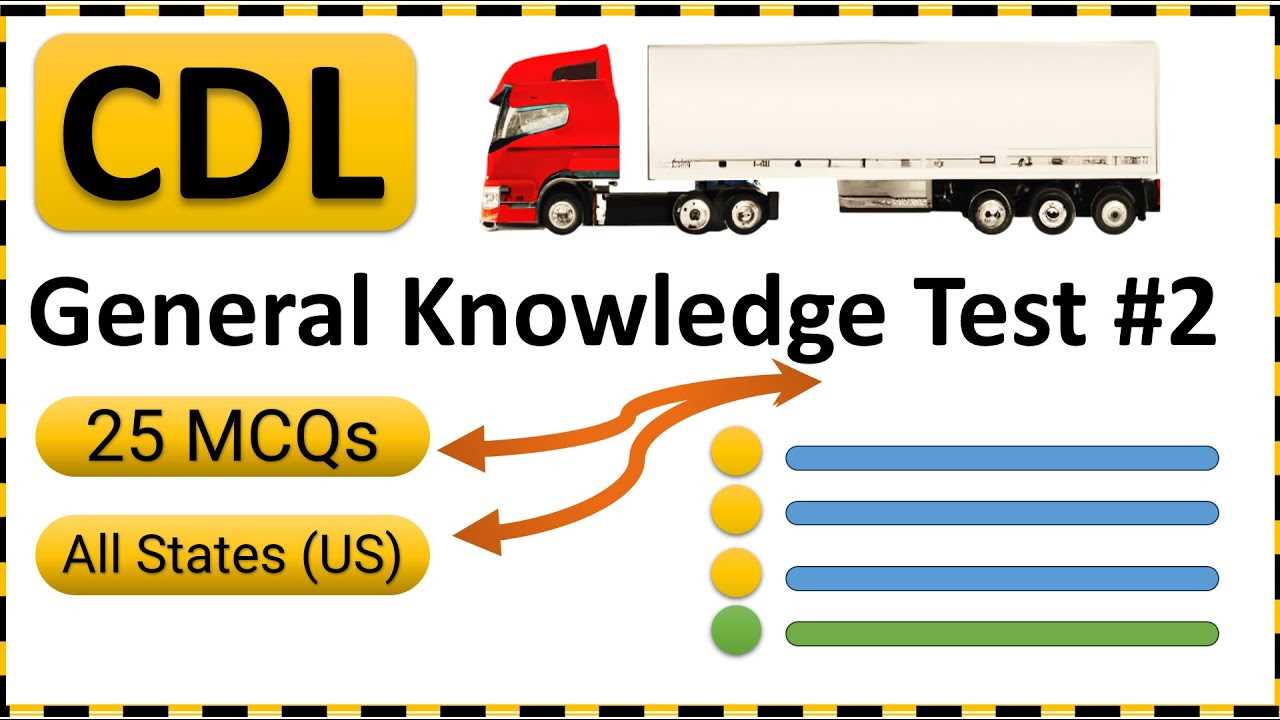 cdl general knowledge test questions and answers free