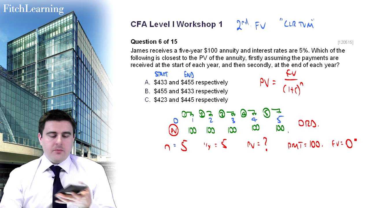 cfa level 1 sample exam