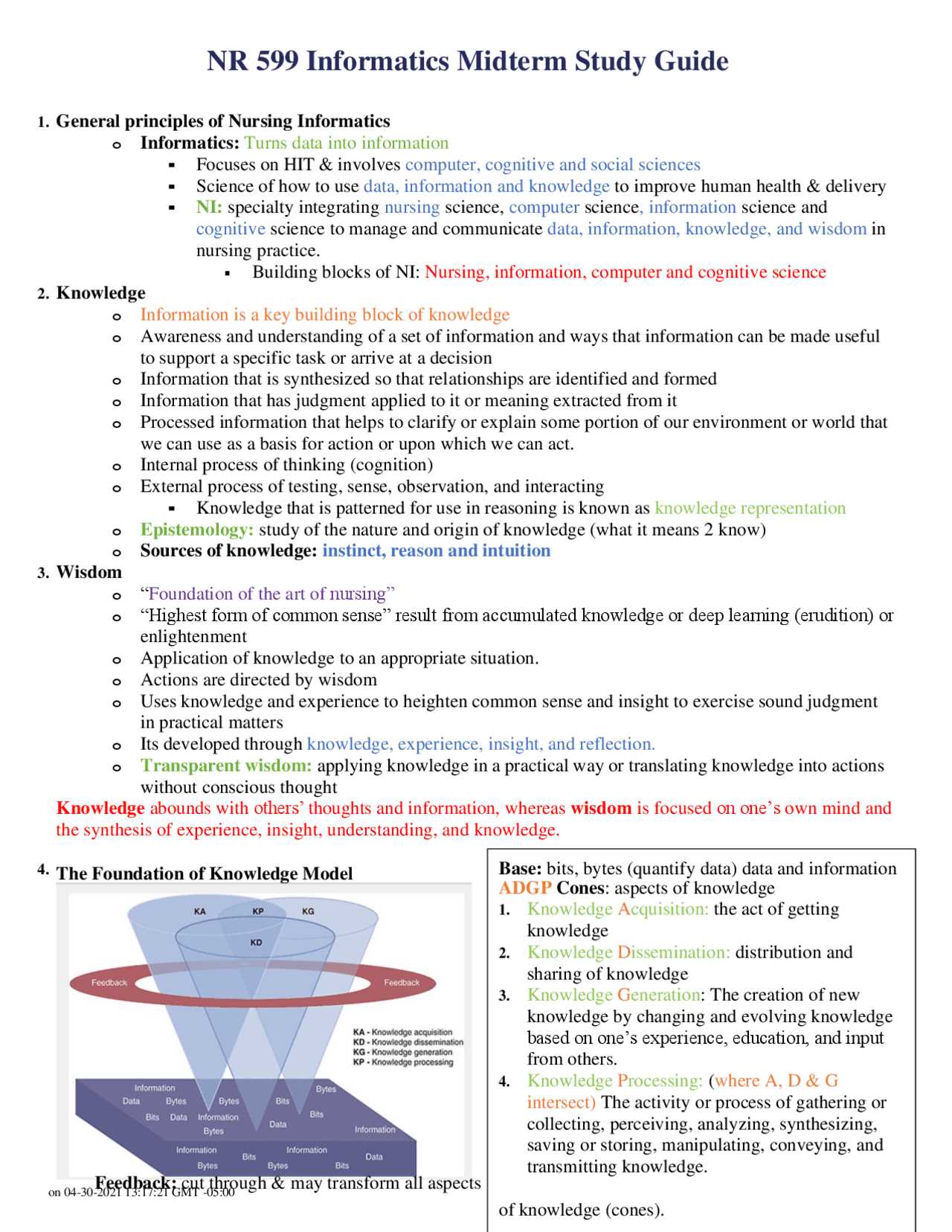 chamberlain nr 599 midterm exam answers