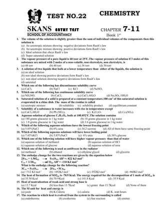 chapter 7 chemistry test answer key