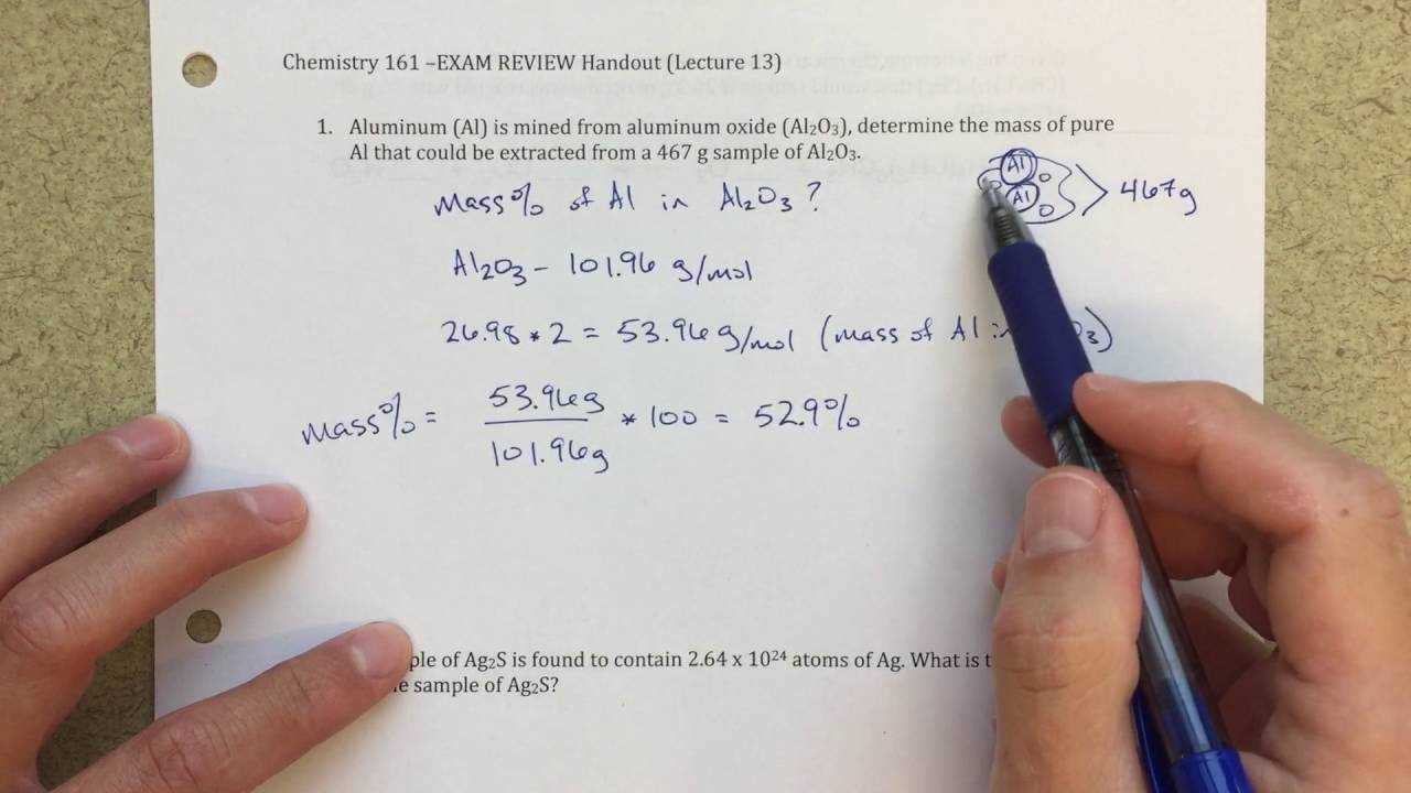 chemistry 121 exam 1