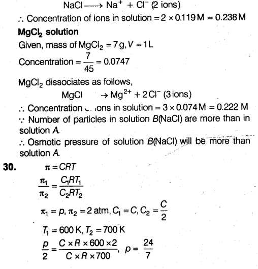 chemistry chapter 7 test answer key