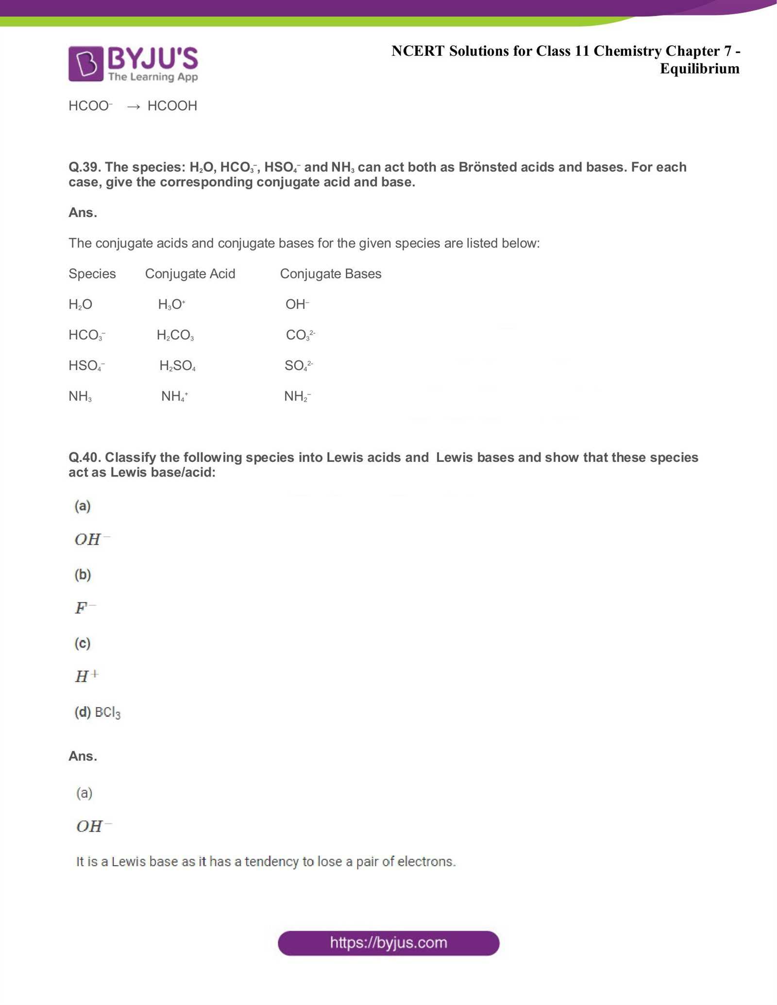 chemistry chapter 7 test answer key