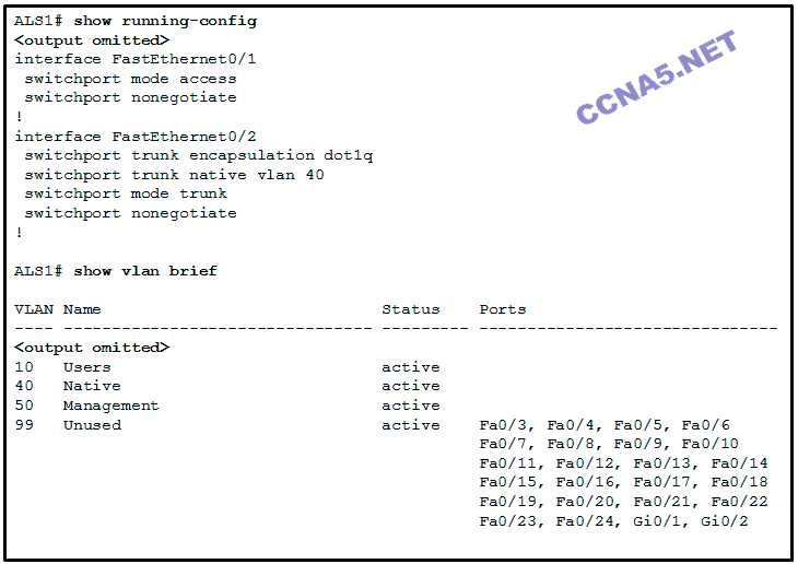 cisco chapter 13 exam answers