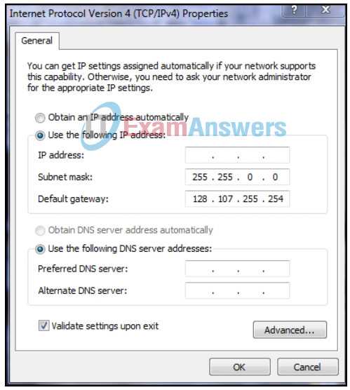 cisco checkpoint exam answers