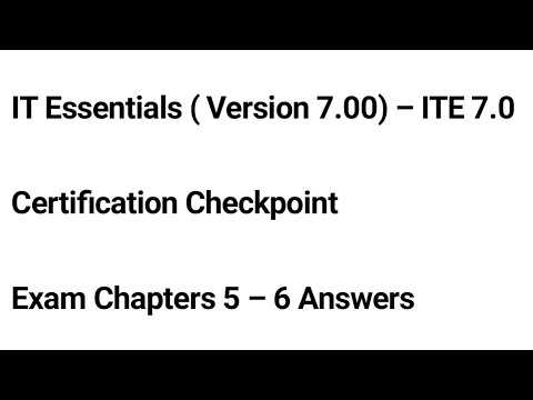 cisco checkpoint exam answers