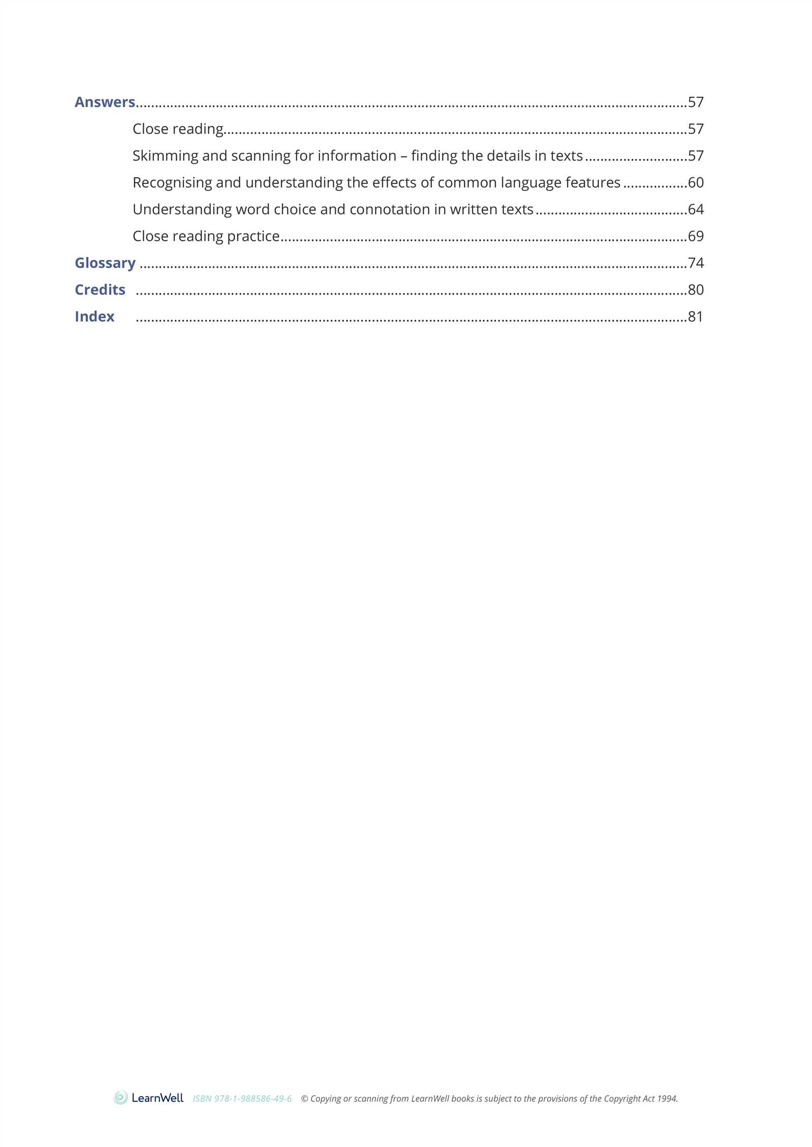 close reader collections grade 10 answers