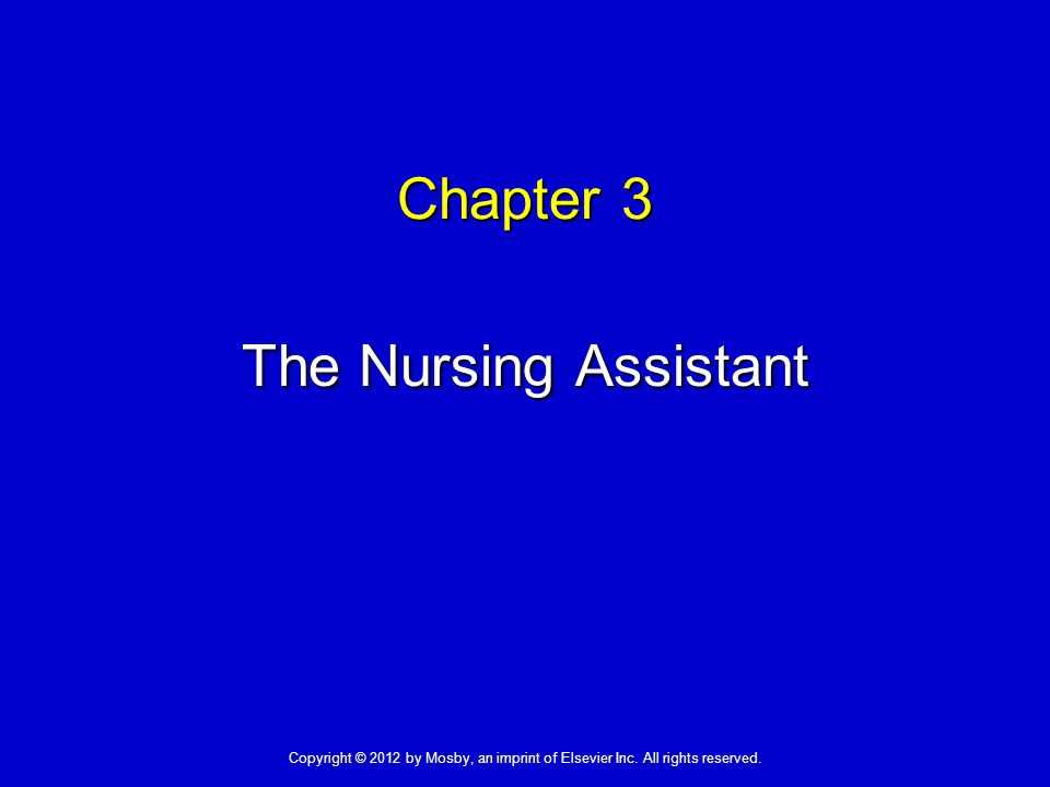 cna chapter 3 exam answers