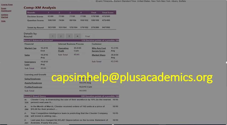 comp xm exam answers 2025