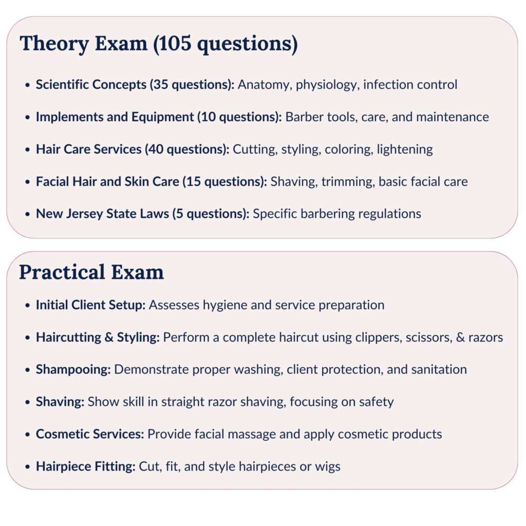 cosmetology exam review questions