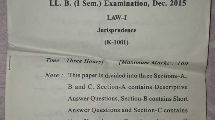 jurisprudence law exam questions and answers