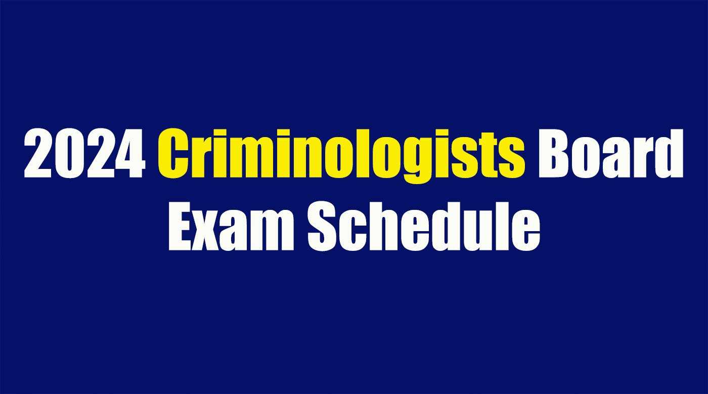 criminologists board exam