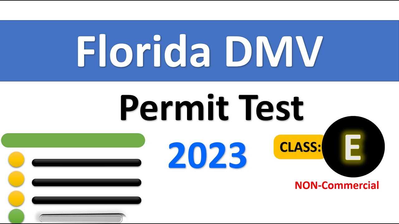 florida permit exam answers