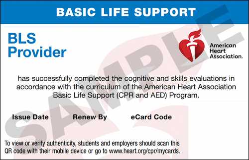 bls recertification exam answers