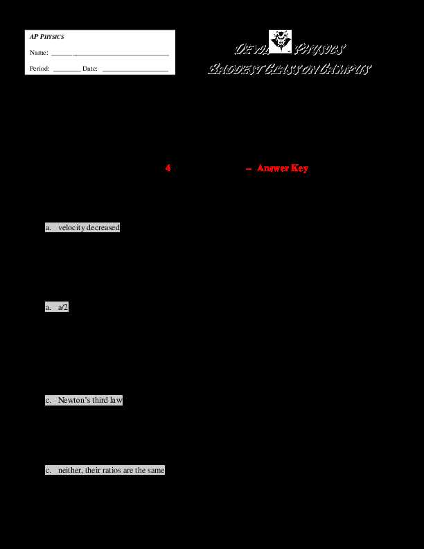 chapter 4 demand test answers