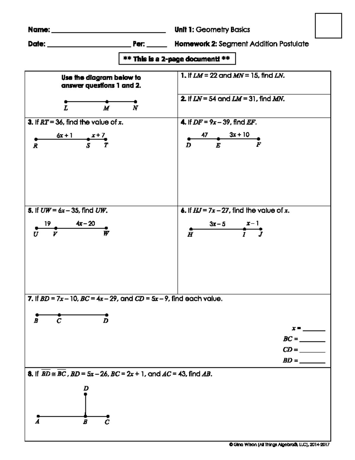 flvs geometry segment 2 exam answer key