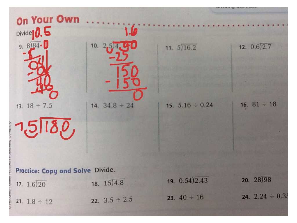 go math grade 5 chapter 7 test answers