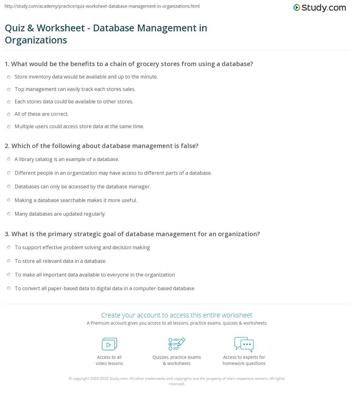 database management exam questions and answers